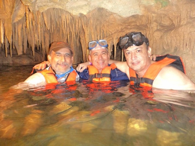 snorkel en familia